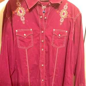 Wrangler button up